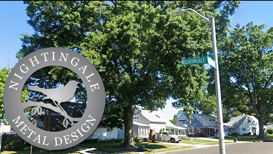 The story behind our company name: Nightingale Metal Design