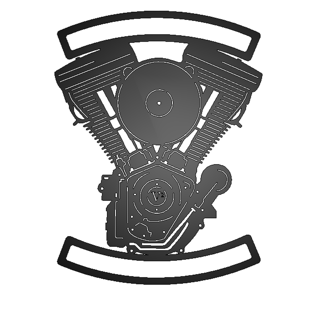 Personalized Evolution Engine Metal Garage Sign