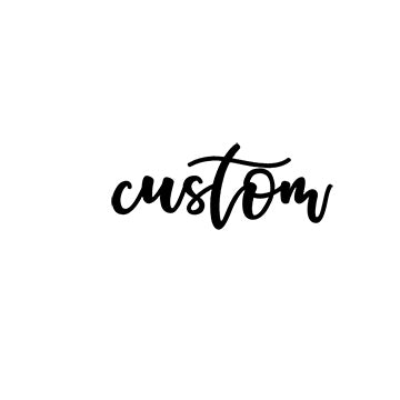 Custom Script Metal Sign - custom