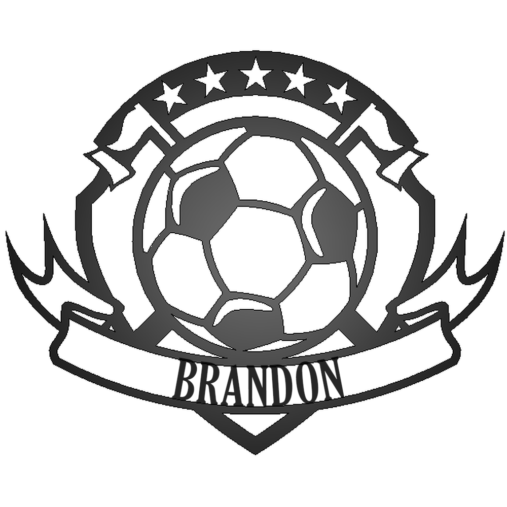 Personalized Soccer Sign