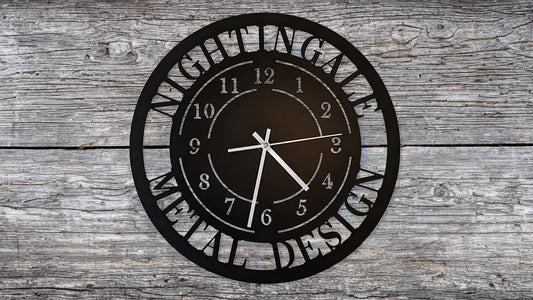 Personalized Modern Clock