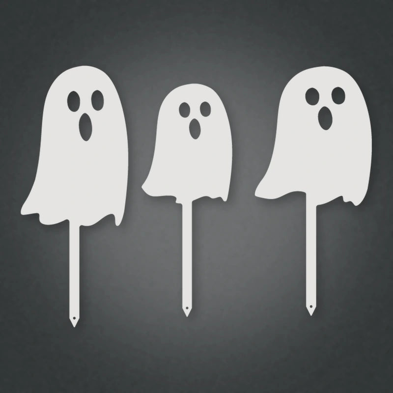 Ghosts shown in Gloss White powder coat finish.