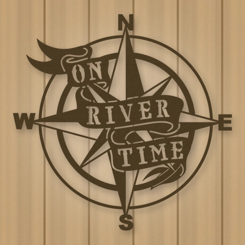 On River Time shown in Metallic Bronze powder coat finish.