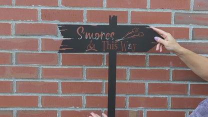 S'mores Sign - Staked