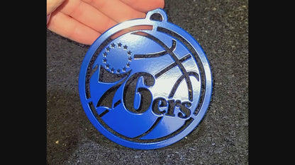 76ers Holiday Ornament