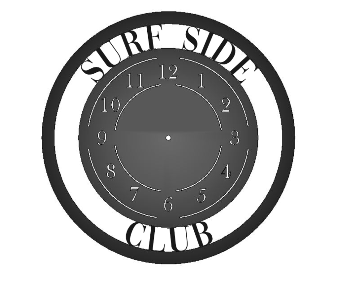 2 Personalized Clocks/2 Backers