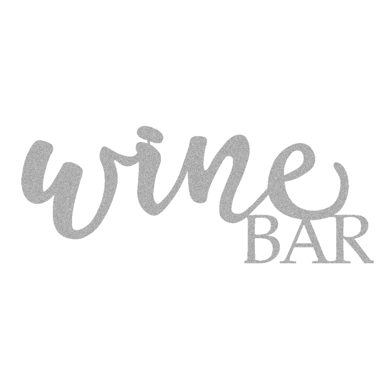 Wine Bar Script Metal Sign - Steel Wall Art