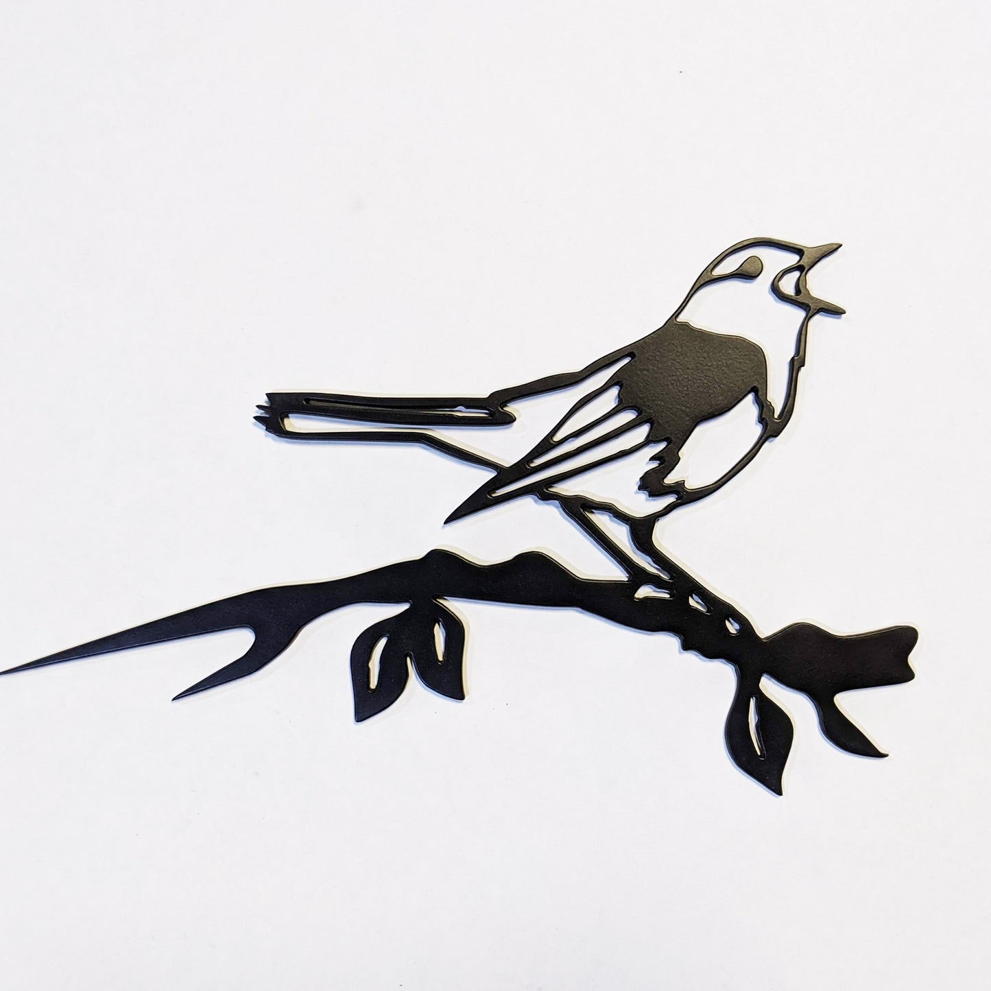 Nightingale Metal Bird Tree Sign
