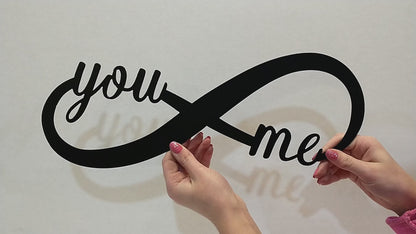 You & Me Infinity Sign