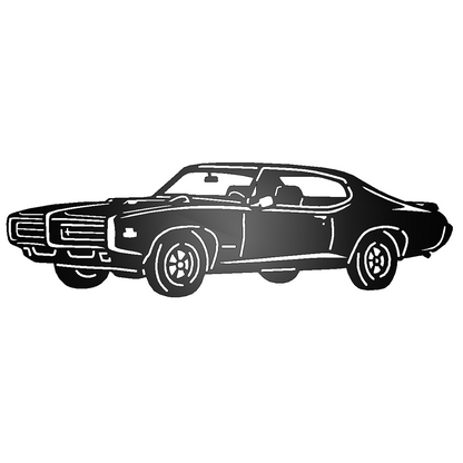 Pontiac GTO Judge 1969 Metal Wall Sign