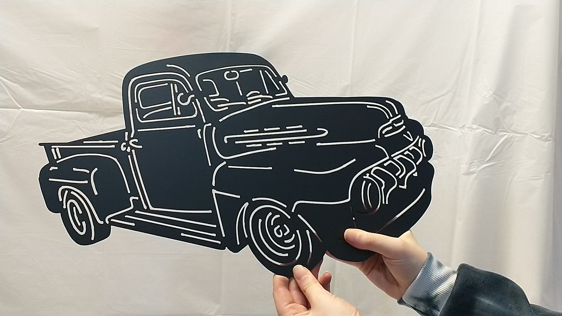 Custom 1951 Ford F1 Truck high quality Banner 2ft x 4ft