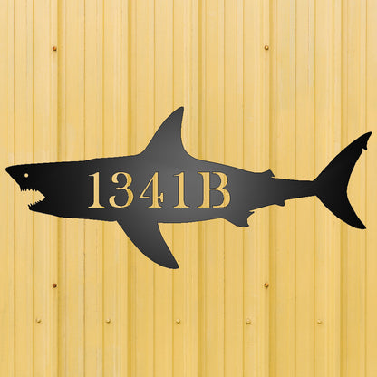 Shark Address Sign